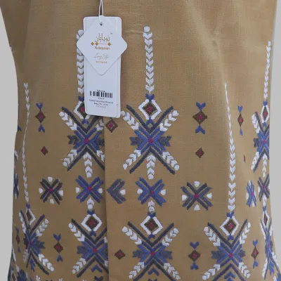 Golden Embroidered Waistcoat 